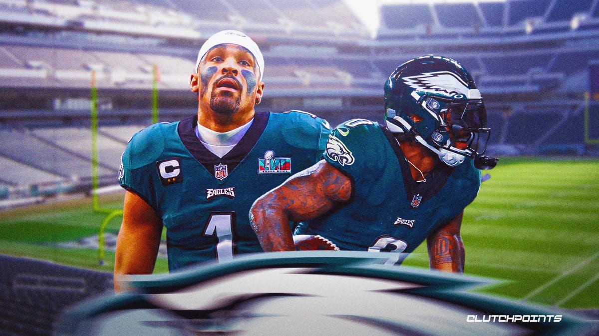 Eagles, Jalen Hurts, rushing, Vikings, D'Andre Swift
