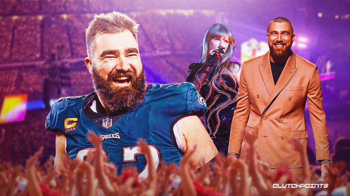 Eagles, Jason Kelce, Travis Kelce, Taylor Swift, Vikings