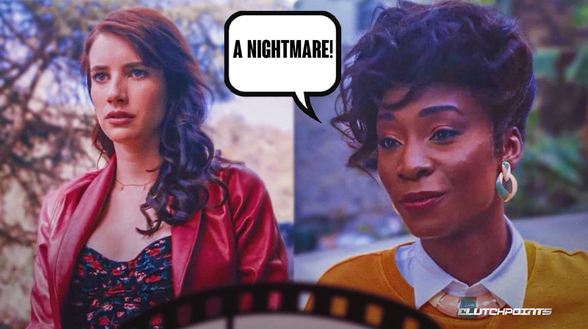 emma roberts angelica ross, emma roberts, angelica ross, american horror story