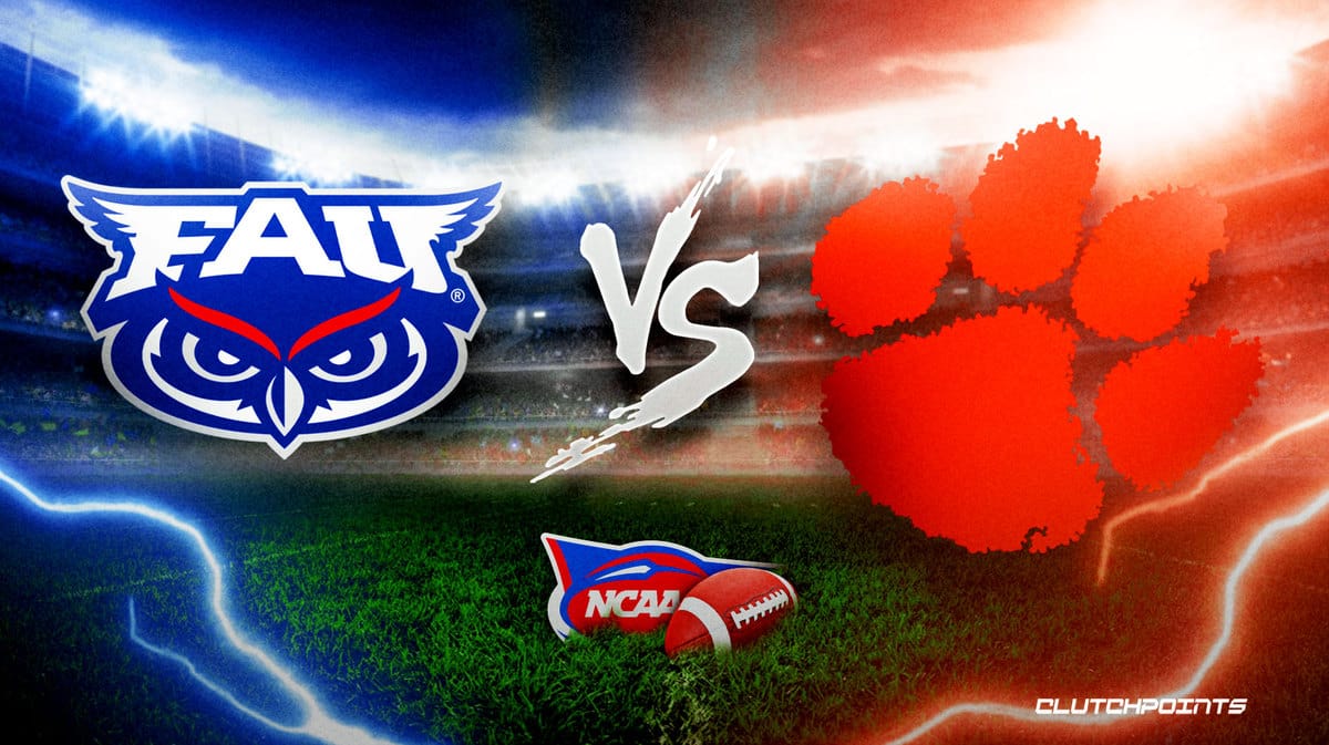 FAU Clemson Prediction, FAU Clemson Odds, FAU Clemson Pick, FAU Clemson, How To Watch FAU Clemson