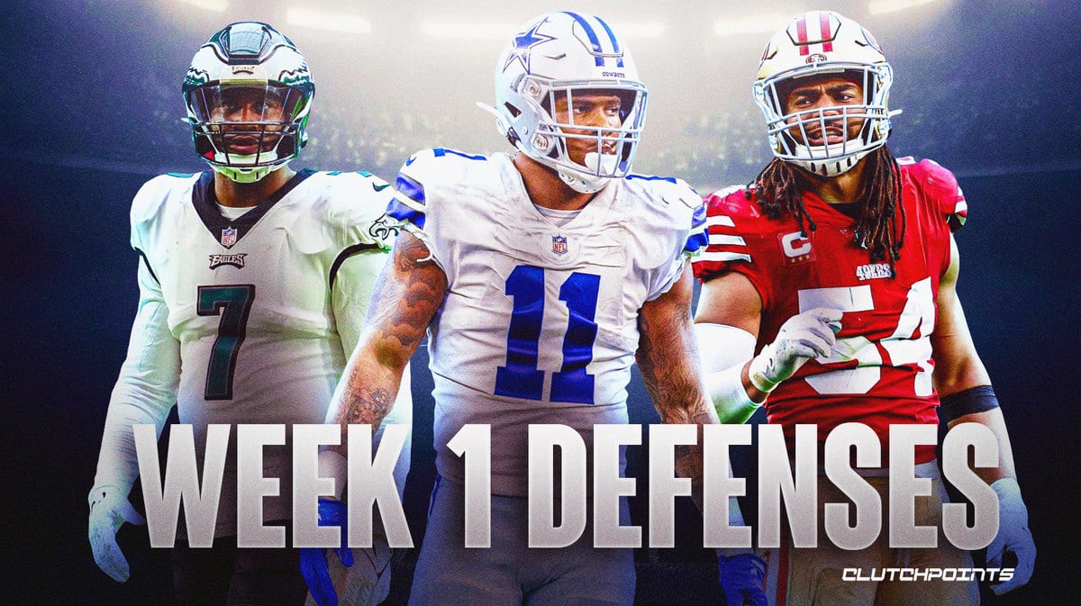 week 1 defense rankings
