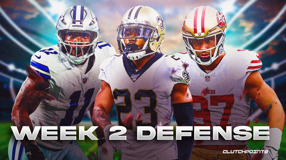 week 2 defense fantasy rankings