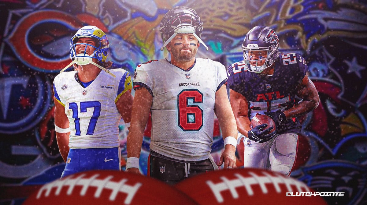 Fantasy football, Baker Mayfield, Tyler Allgeier, Puka Nacua, Zach Ertz
