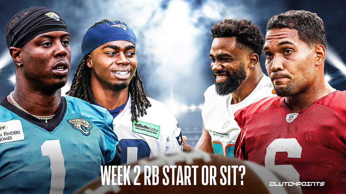 Fantasy football, Start em sit em, Fantasy football Week 2, Start em sit em Running Backs, Fantasy football Running Backs