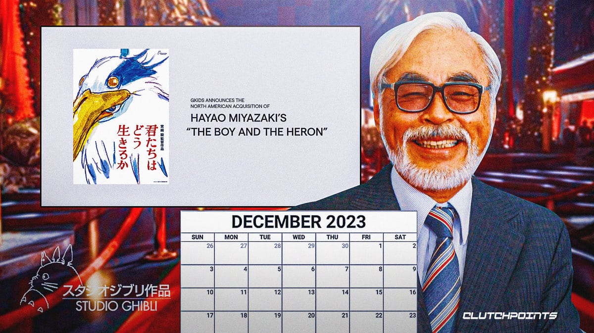 The Boy and the Heron, Studio Ghibli, Hayao Miyazaki, December 2023