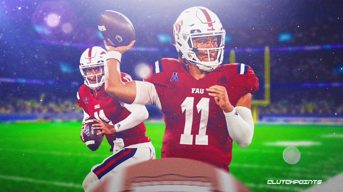 Florida Atlantic football Casey Thomspon torn ACL injury Nebraska Texas