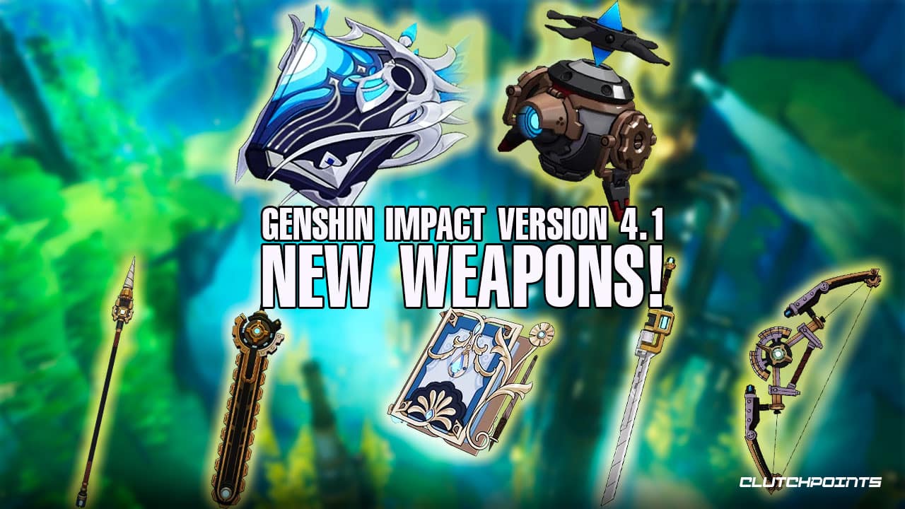 Genshin Impact - Descrição das Novas Armas da Versão 1.6