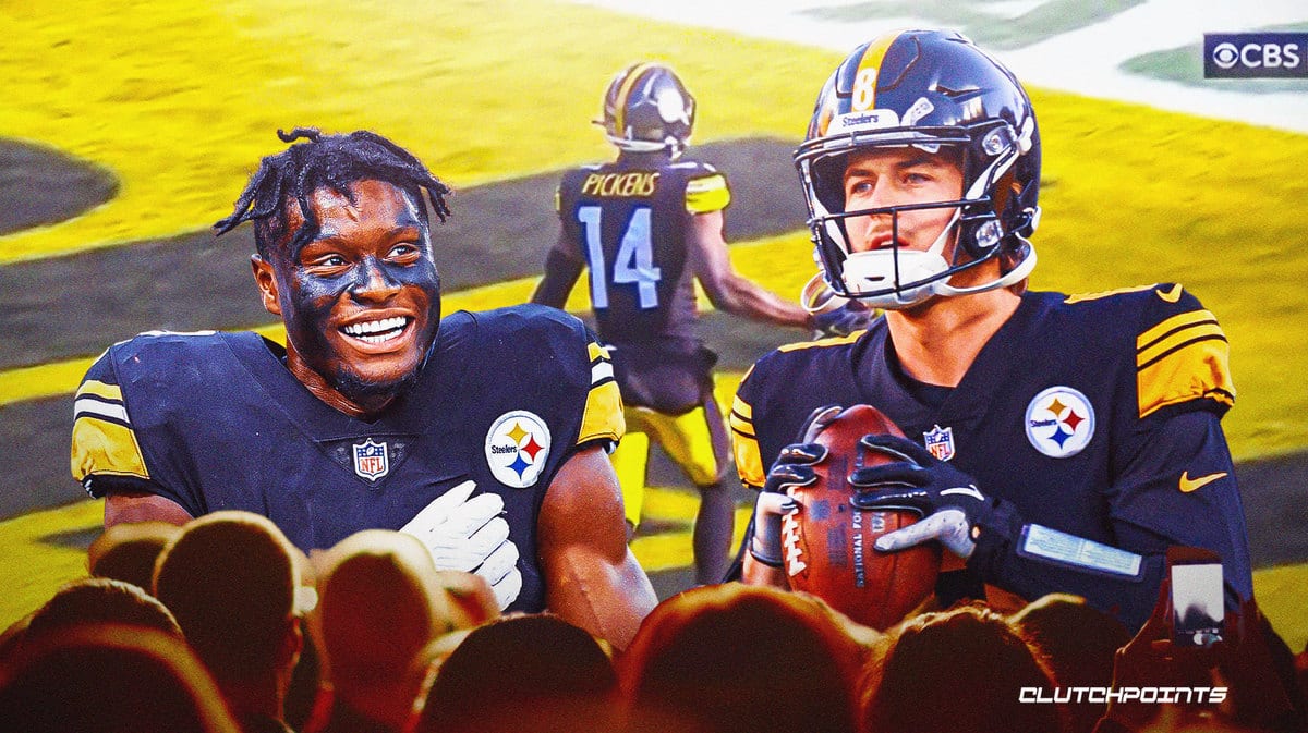 George Pickens, Kenny Pickett, Steelers, touchdown, Browns