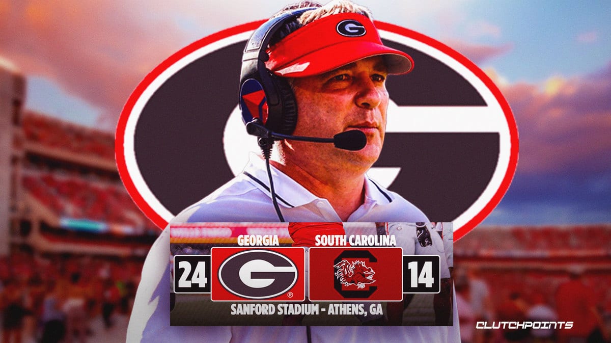 Georgia football, South Carolina football, Georgia South Carolina, Kirby Smart, Carson Beck, Georgia football 2023 season