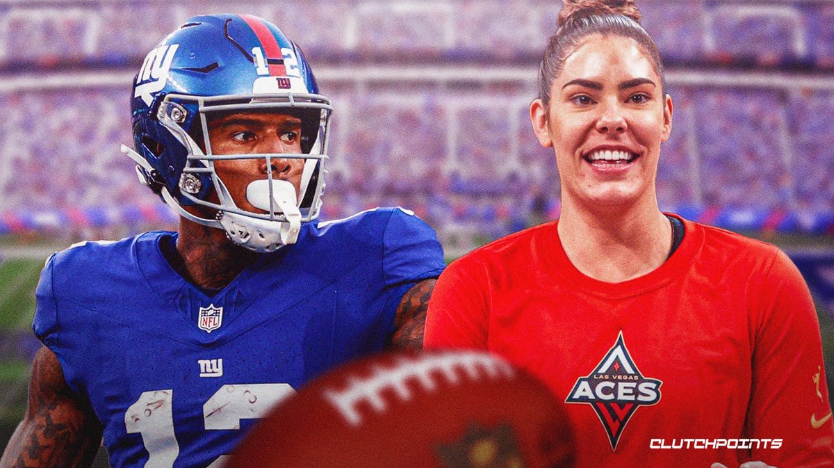 Giants' Darren Waller on if wife Kelsey Plum is a better athlete