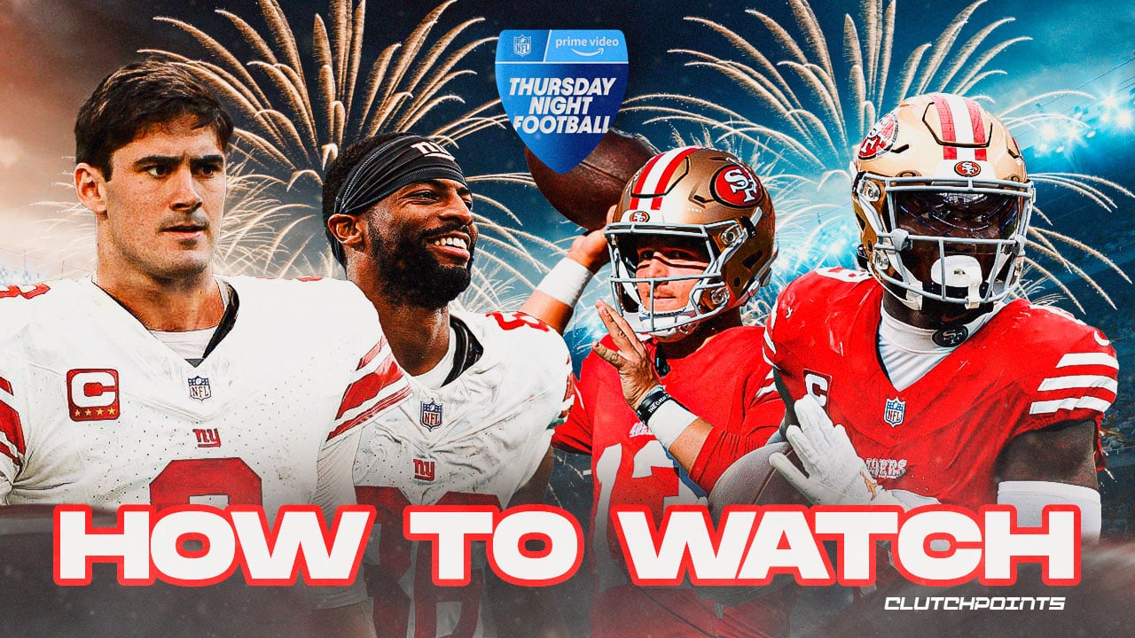 Giants vs. 49ers: How to watch Thursday Night Football on TV, stream, date,  time