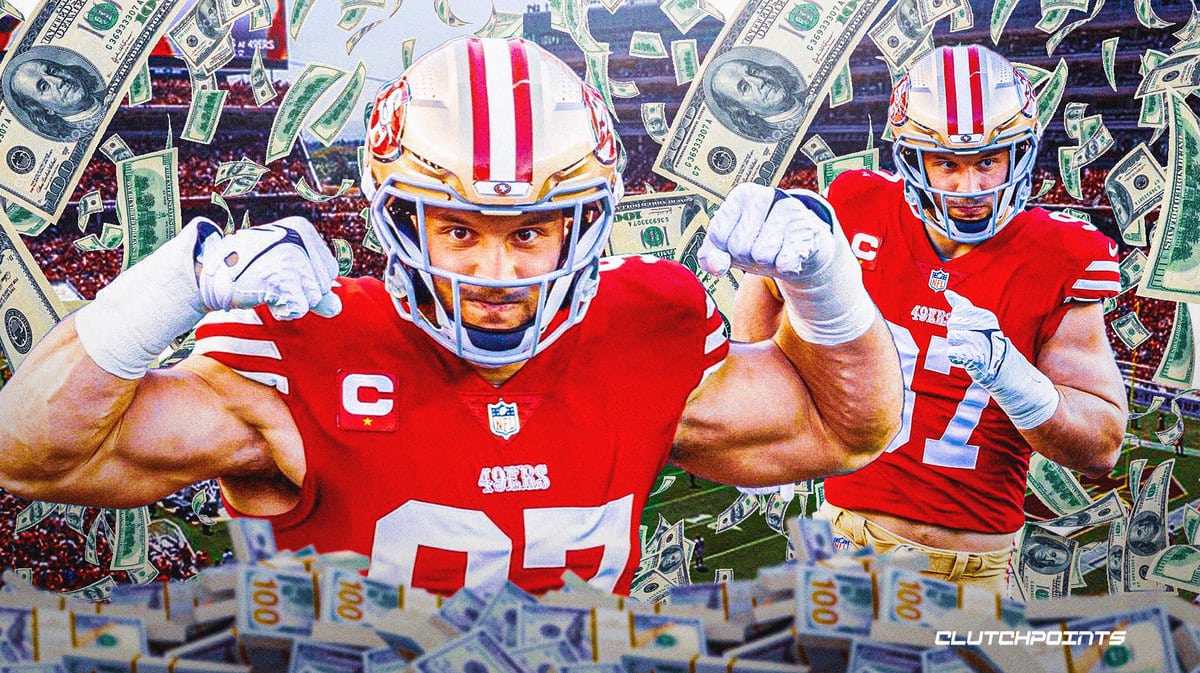 San Francisco 49ers EDGE Nick Bosa signs five-year, $170 million extension, NFL News, Rankings and Statistics