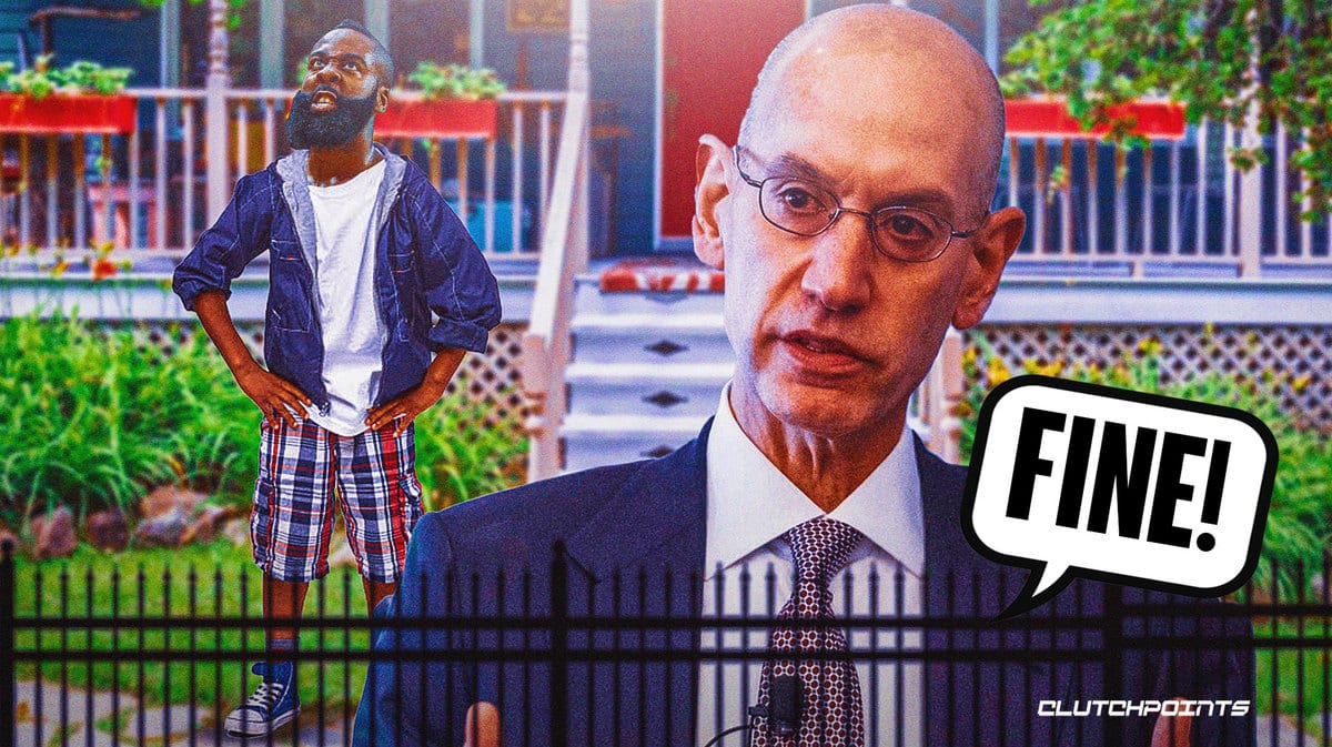 James Harden, Sixers, Adam Silver