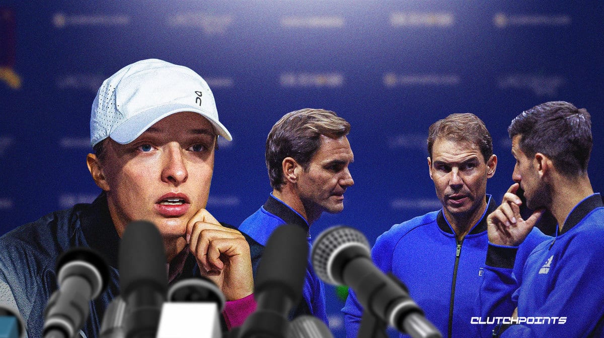 Iga Swiatek, Novak Djokovic, Rafael Nadal