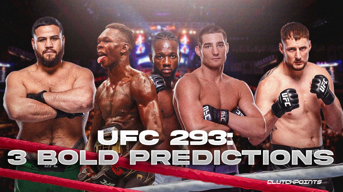 UFC 293, Israel Adesanya, Sean Strickland