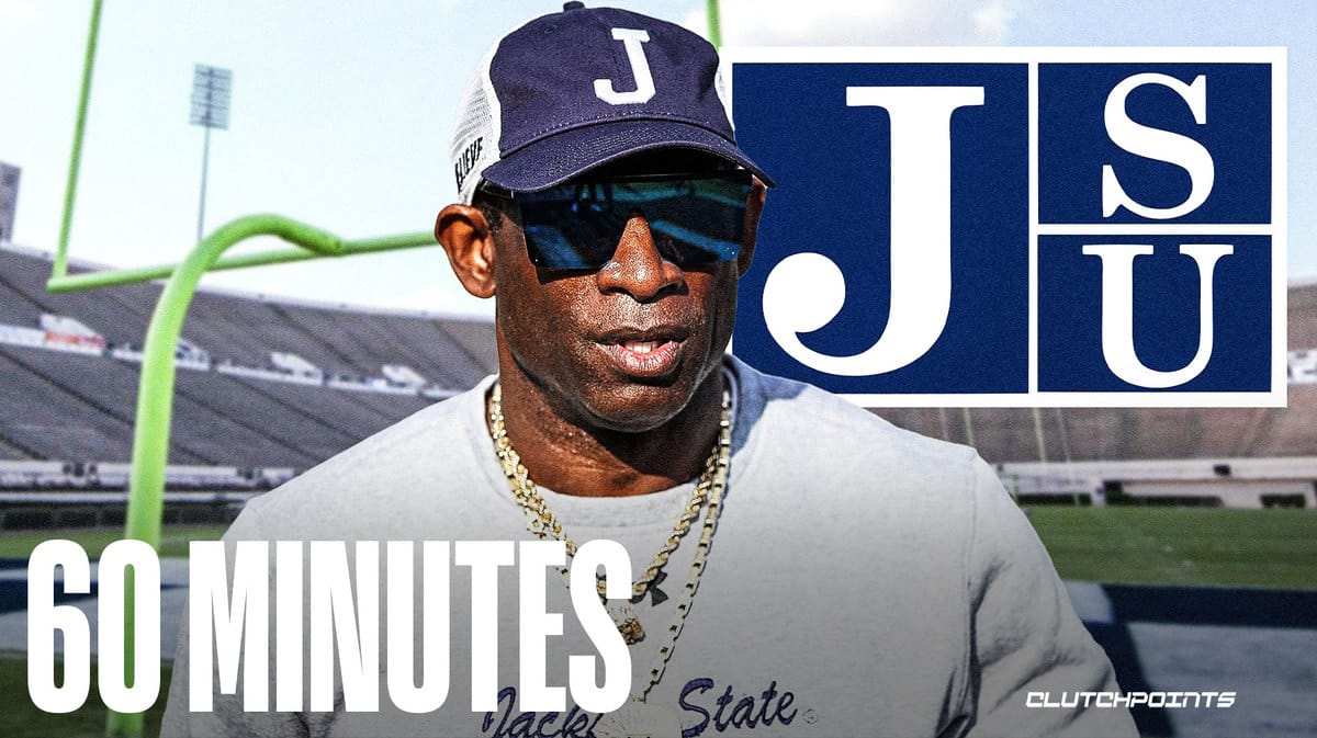 Deion Sanders for 60 Minutes: Talking Jackson State recruiting