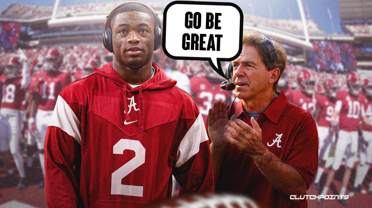 Jalen Milroe, Nick Saban, Alabama football