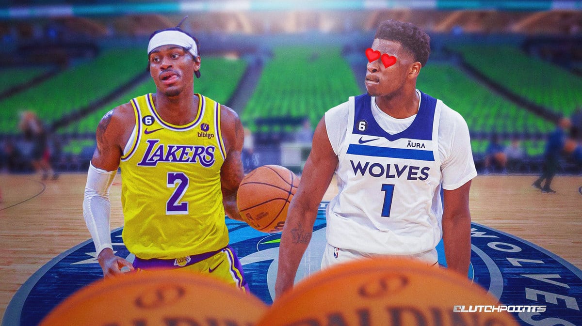 Jarred Vanderbilt, Lakers, Timberwolves, Anthony Edwards