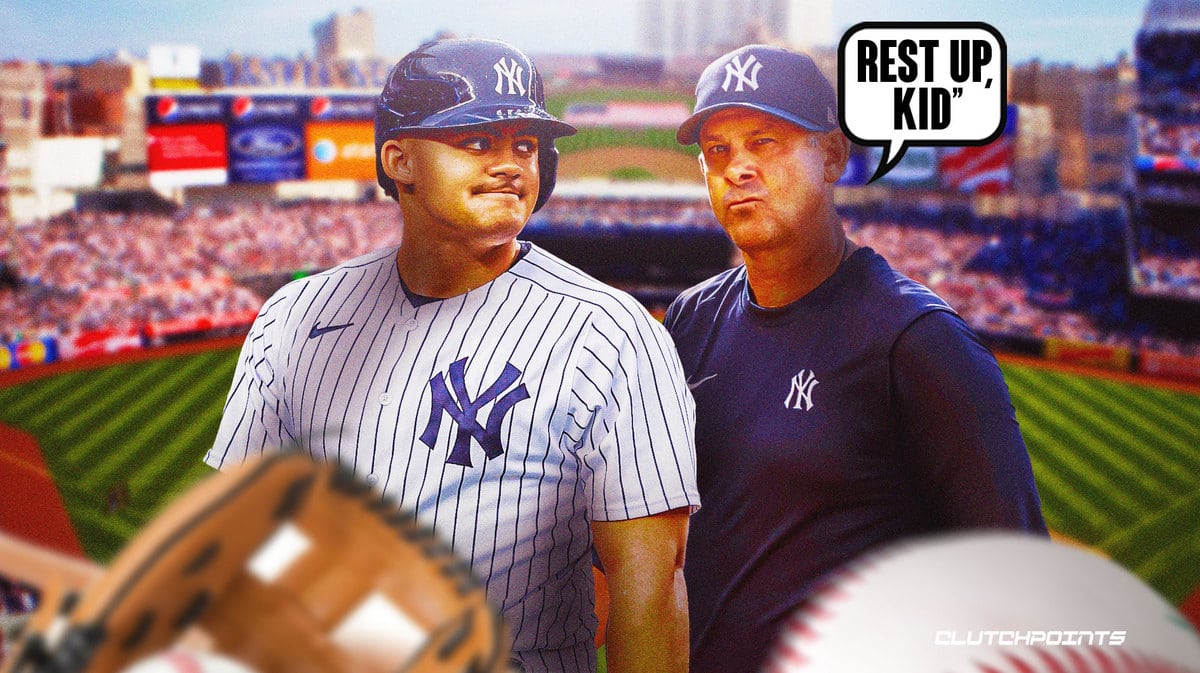 Jasson Dominguez, Yankees, Aaron Boone, Jasson Dominguez injury