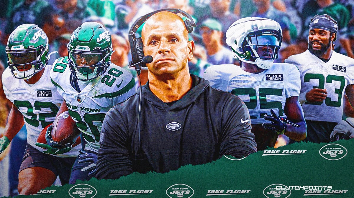 Jets, Robert Saleh, Dalvin Cook, Breece Hall, Robert Saleh Dalvin Cook