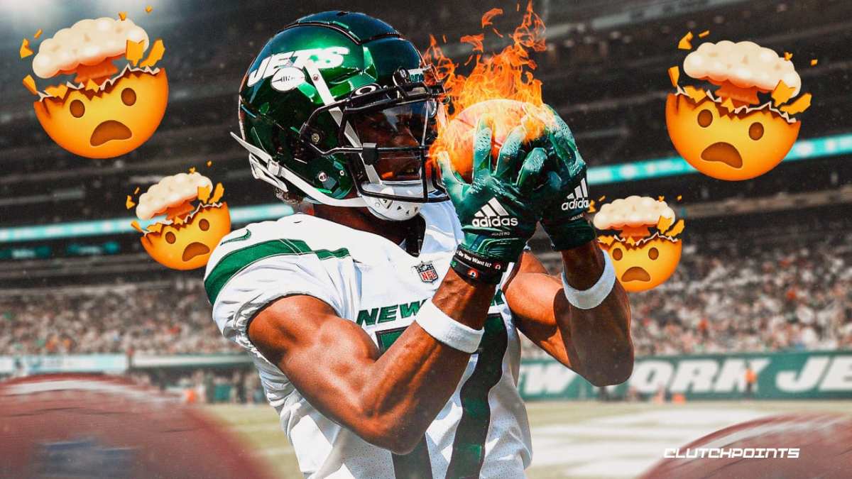 Garrett Wilson, New York Jets, Buffalo Bills, Garrett Wilson catch