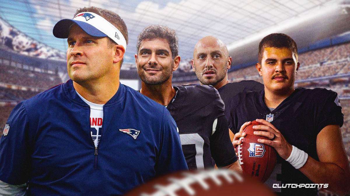 Josh McDaniels, Jimmy Garoppolo, Raiders quarterback,