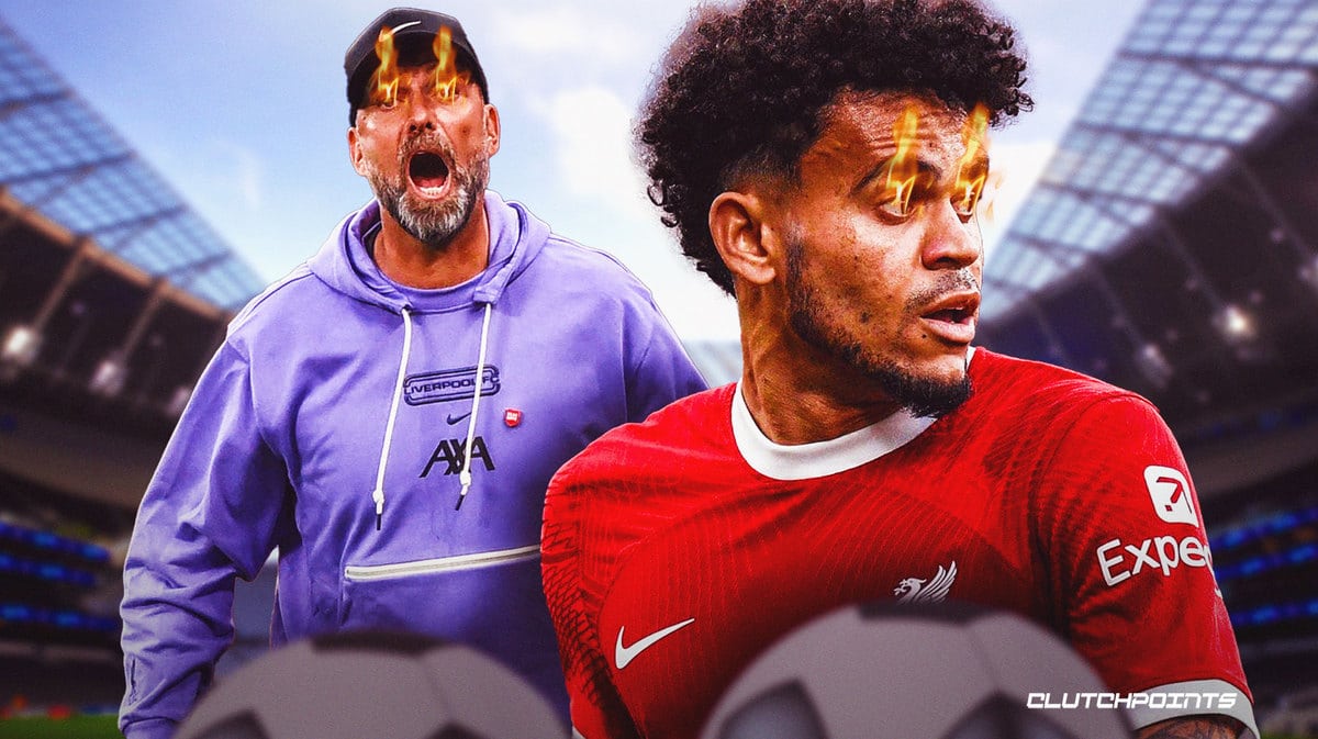 Jurgen Klopp, Luis Diaz, Liverpool, Tottenham