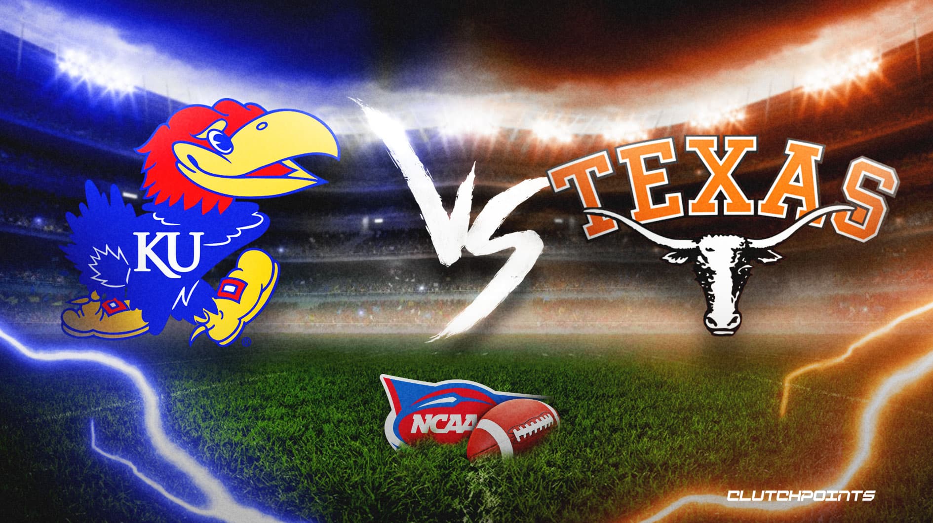 Kansas-Texas prediction, odds, pick, how to watch College Football
