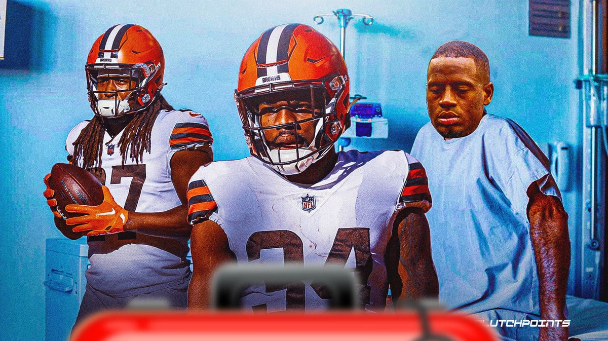 Browns' running back plan after Kareem Hunt signing, Nick Chubb injury,  revealed