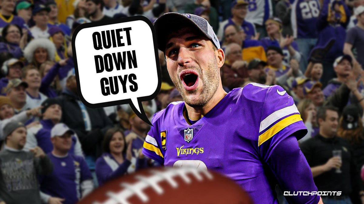 Kirk Cousins says Vikings crowd noise affected final play vs