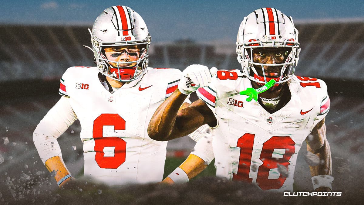 Kyle McCord, Marvin Harrison Jr, Ohio State football