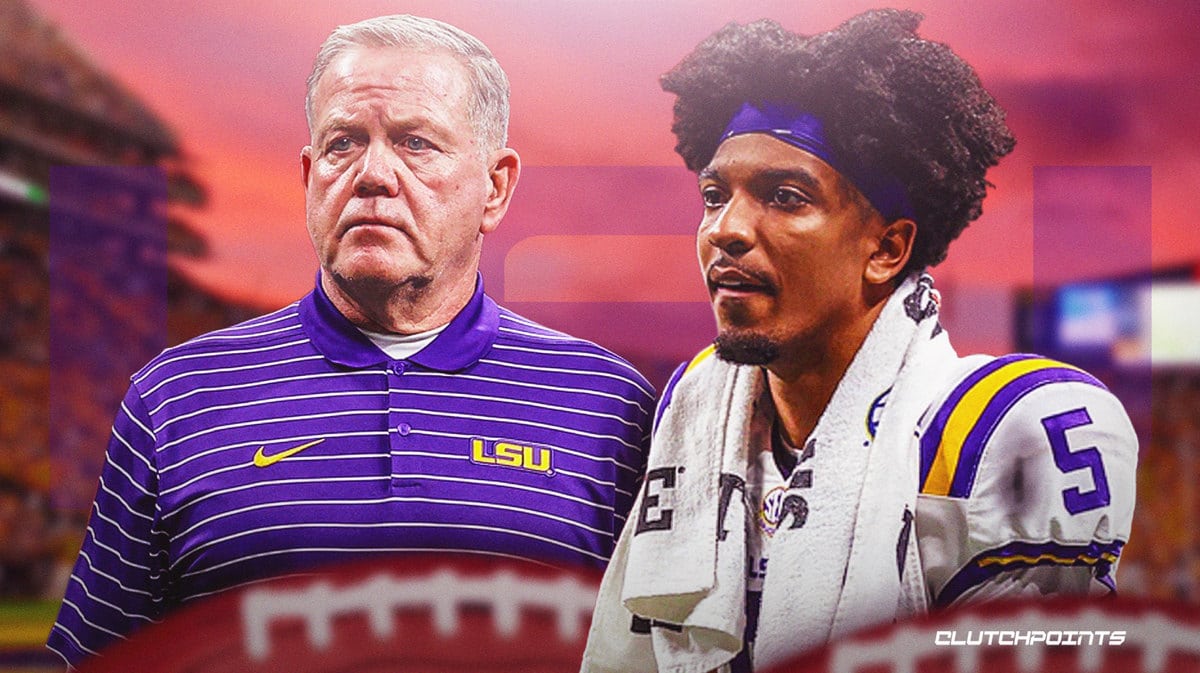LSU football, Brian Kelly, Jayden Daniels