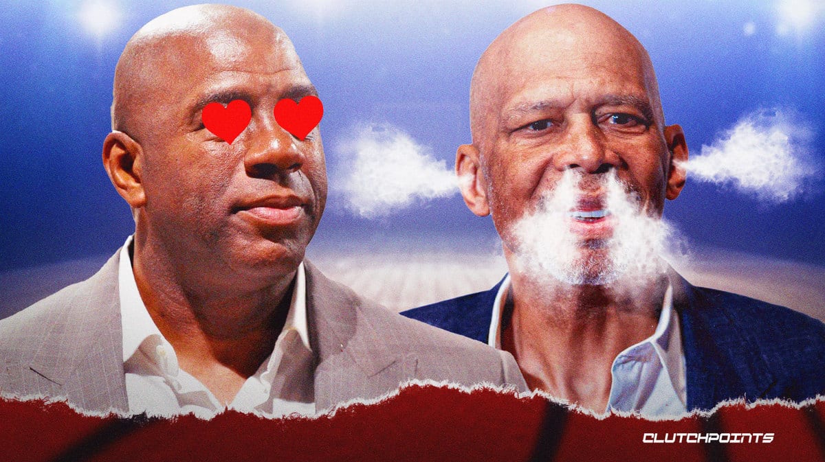 Magic Johnson, Kareem Abdul-Jabbar, Oscar Robertson, Los Angeles Lakers