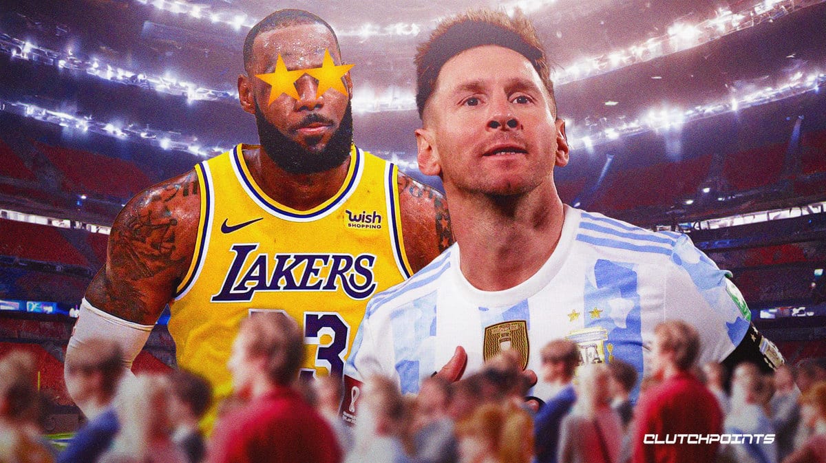 Lakers: LeBron James headlines list of Lionel Messi's celebrity stans