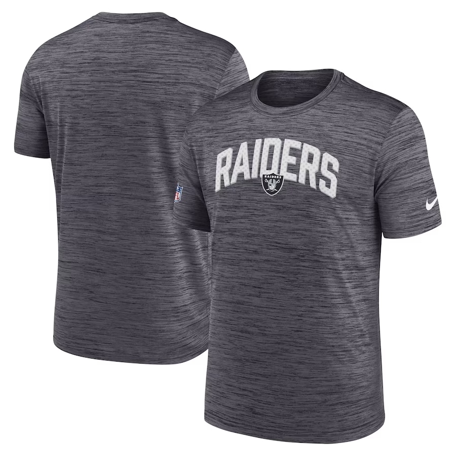 Toddler Silver Las Vegas Raiders Uniform T-Shirt
