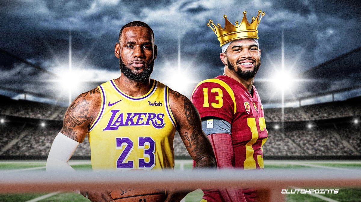 LeBron James, Caleb Williams, USC football, Lakers