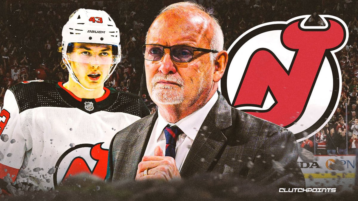 Devils, Luke Hughes, Lindy Ruff, Devils preseason, Devils training camp