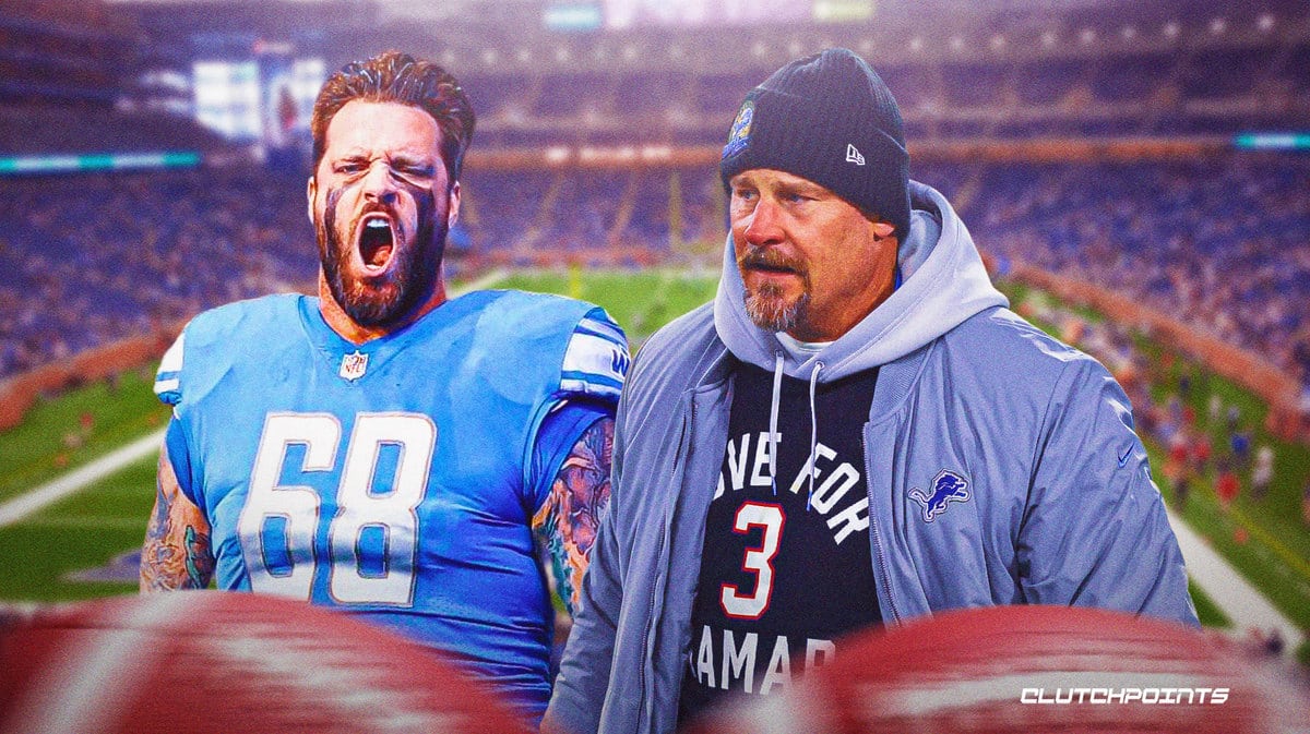 Detroit Lions' David Montgomery, Taylor Decker officially in at