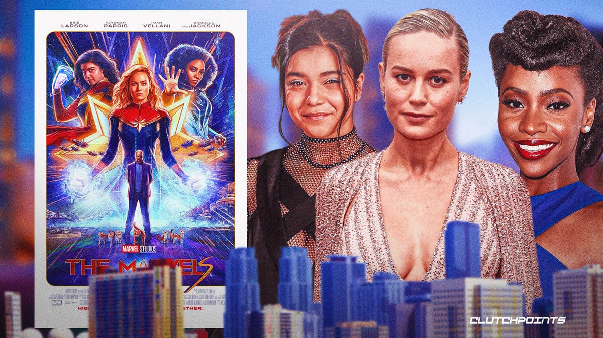 MCU, The Marvels, Iman Vellani, Brie Larson, Teyonah Parris