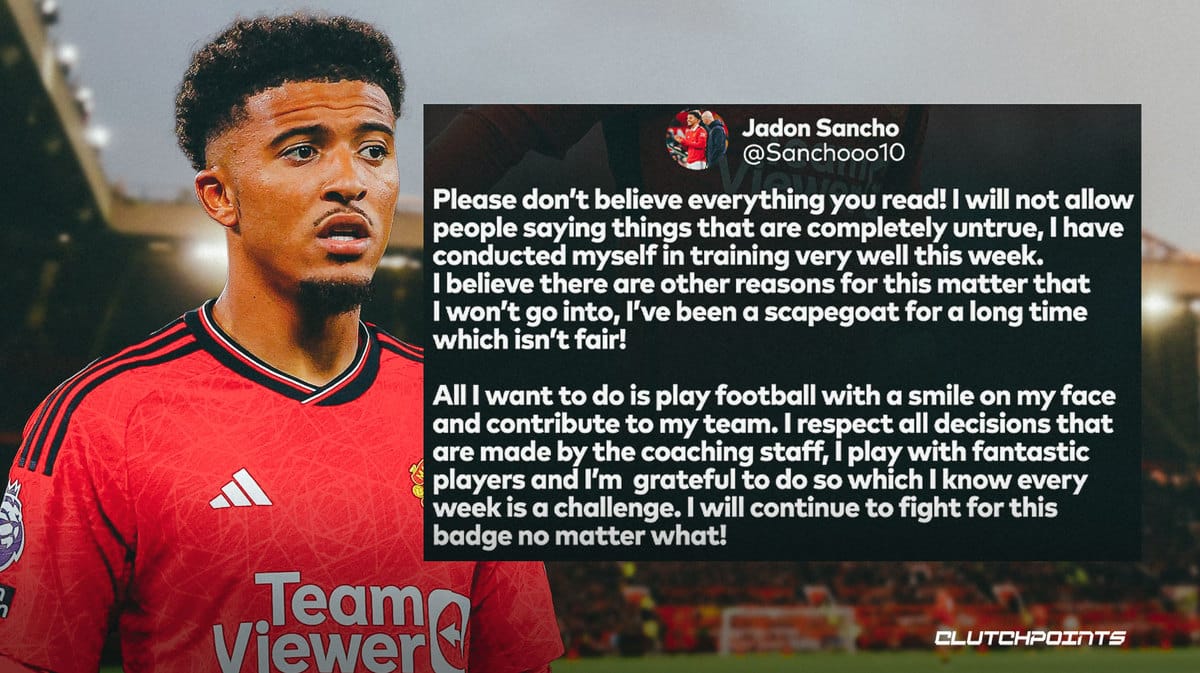 Jadon Sancho Manchester United