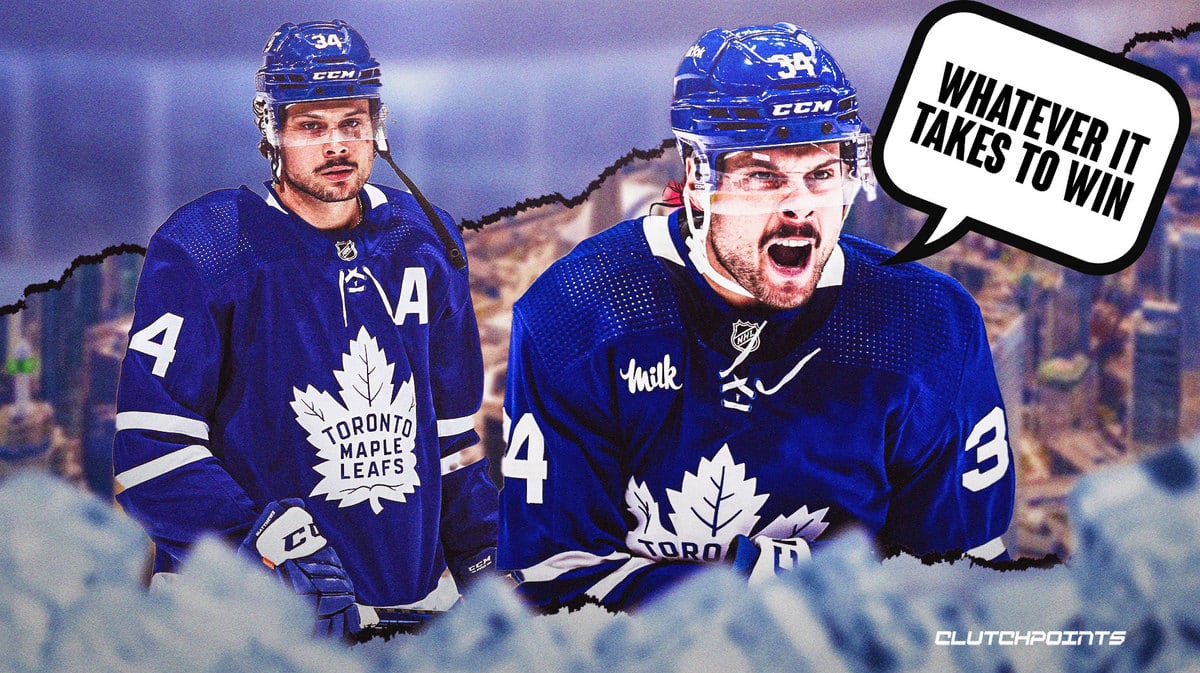 Auston Matthews, Maple Leafs, Alex Kerfoot, Ryan O'Reilly
