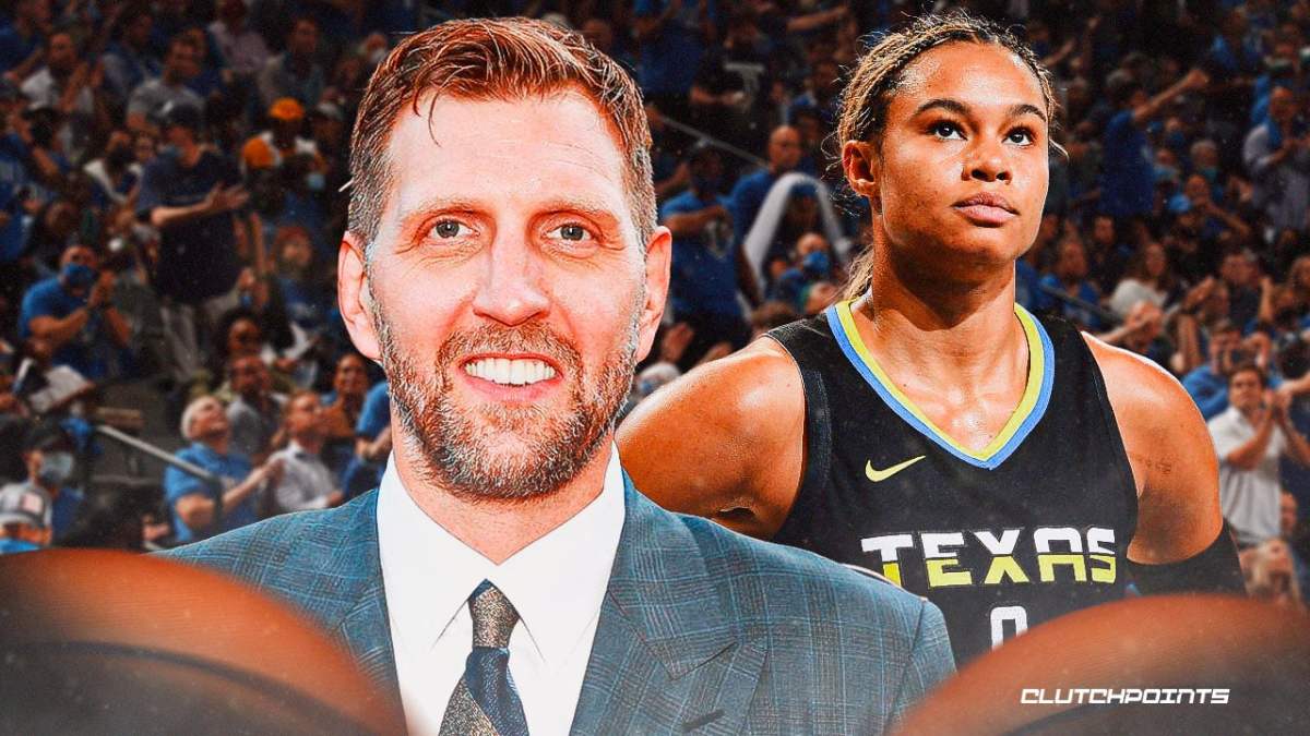 Dirk Nowitzki, Satou Sabally, Dallas Wings, Dallas Mavericks,