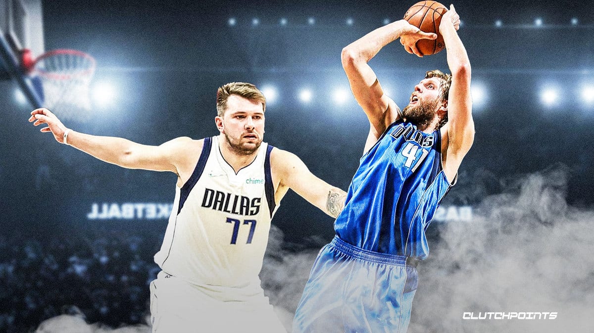 Luka Doncic, Dirk Nowitzki, Mavs