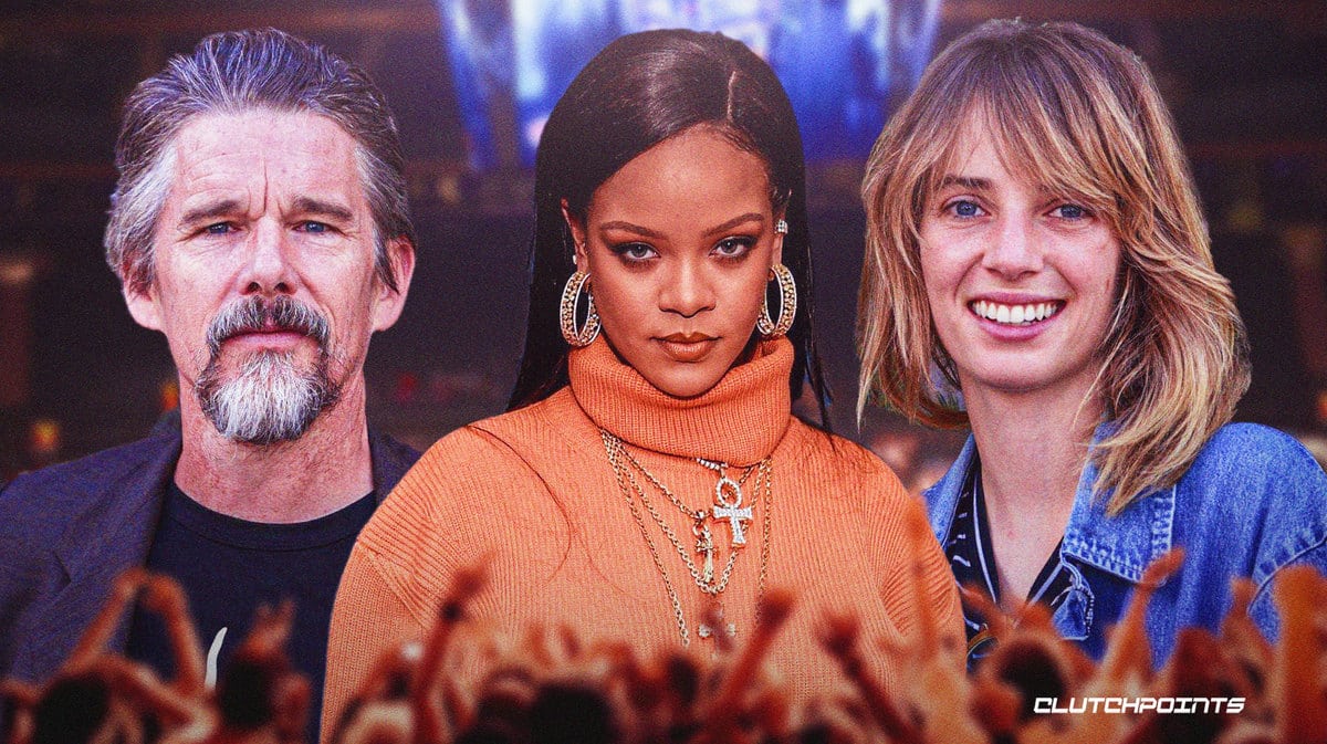 Ethan Hawke, Rihanna, Maya Hawke, Madison Square Garden