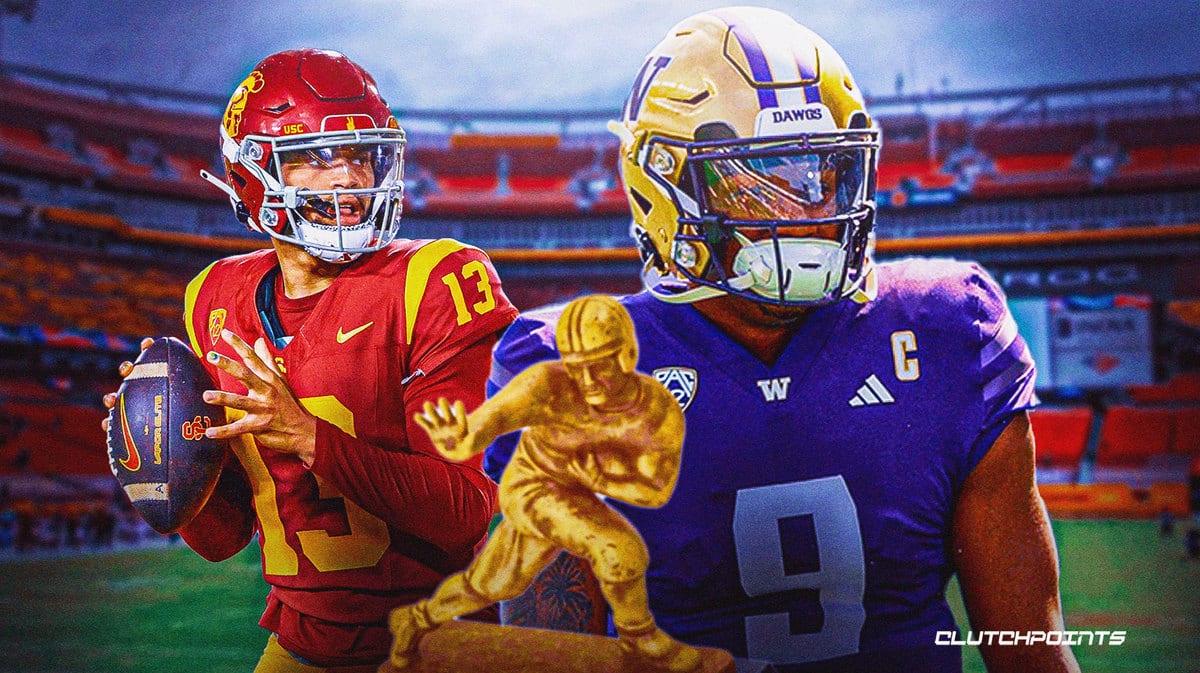 Washington football Michael Penix Jr. Heisman odds Caleb Williams FanDuel