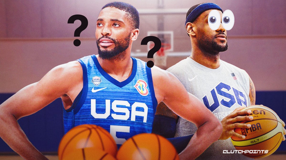 Mikal Bridges, LeBron James, Mikal Bridges Team USA, 2024 Olympics