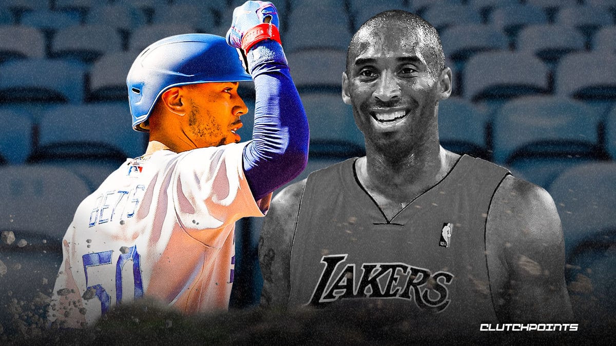 Dodgers, Mookie Betts, Kobe Bryant, Natalia Bryant, Kobe Dodgers