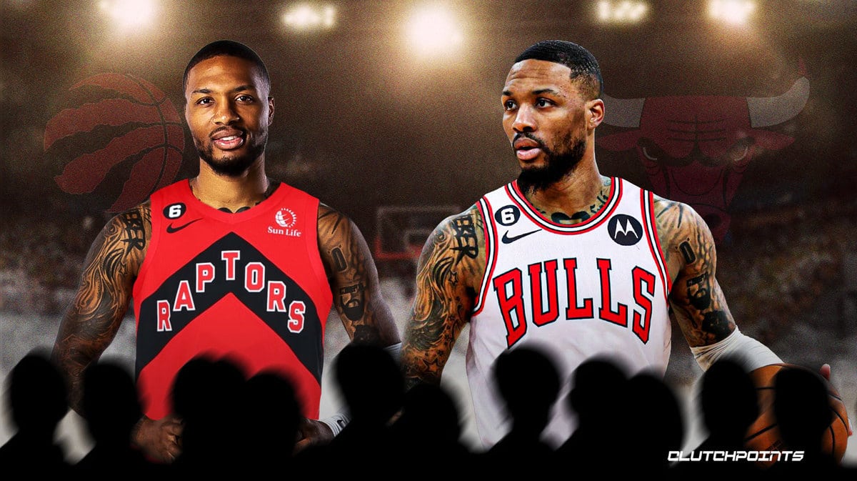 Damian Lillard, Raptors, Bulls