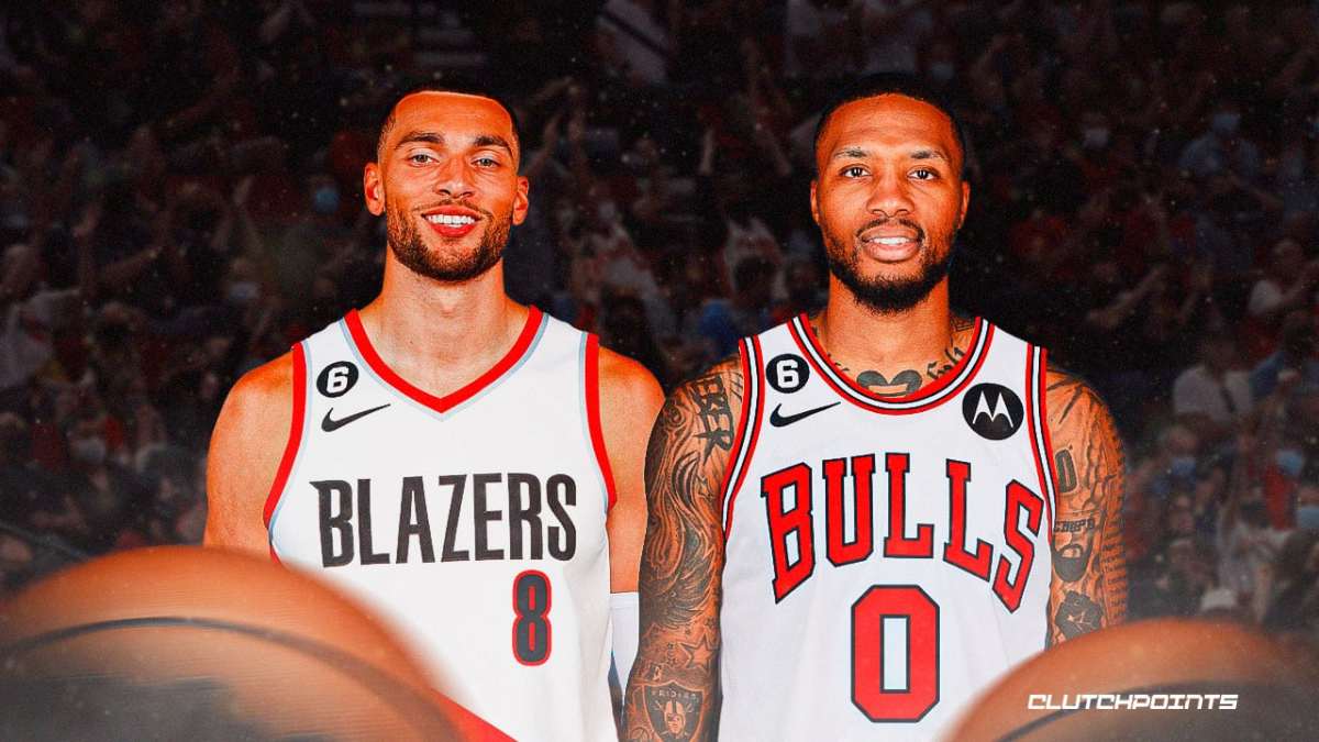 Bulls, Damian Lillard, Zach Lavine, Blazers, Heat