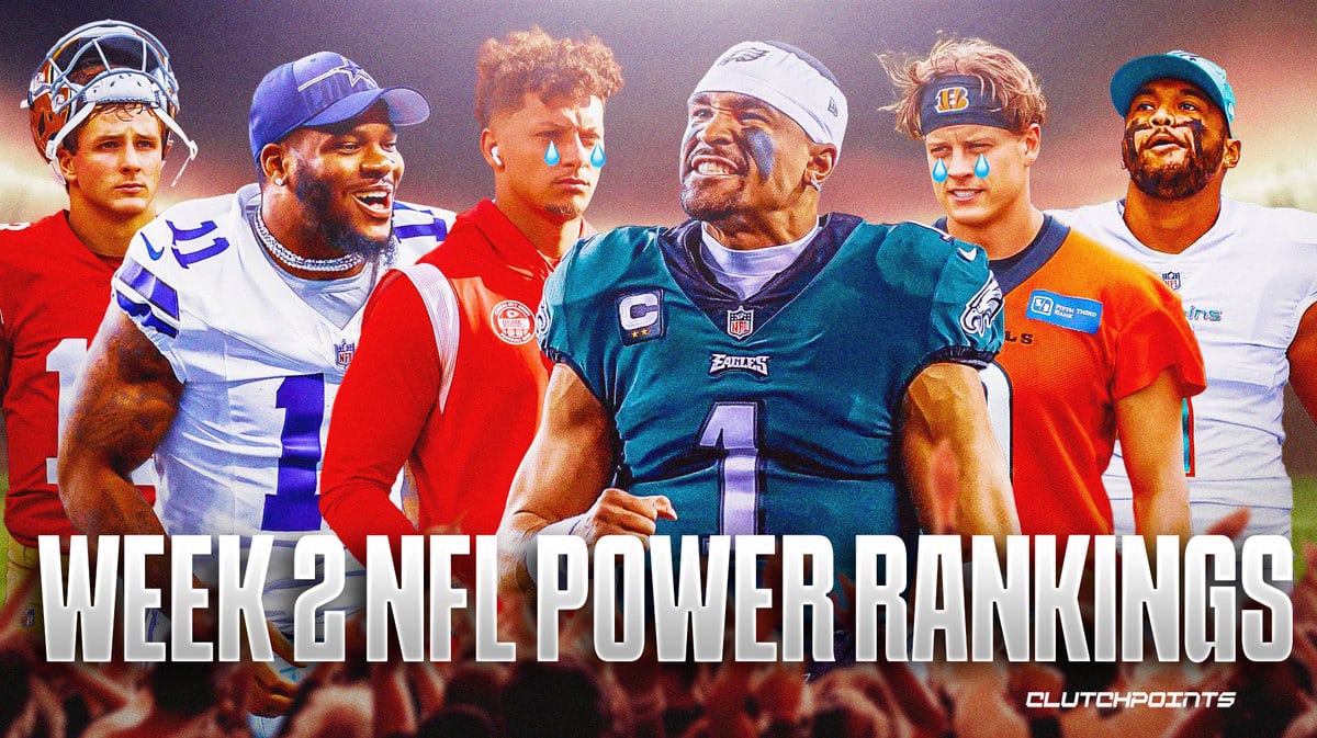 NFL power rankings Week 2: Rams rise, Bengals and Giants fall